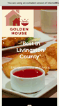 Mobile Screenshot of goldenhousechineserestaurant.com